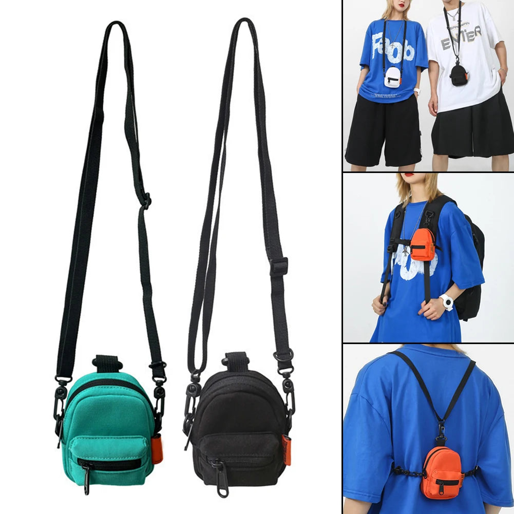 Men Waterproof Crossbody Small Bag Multifunctional 2023 New Business Men's Shoulder Bags INS Trend Mobile Phone Messenger Fanny