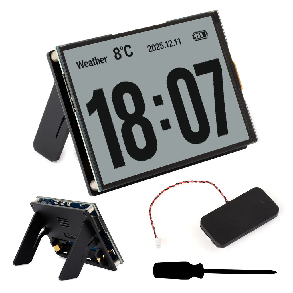 Waveshare ESP32-S3 4.2inch RLCD Deve Board, 300×400, Wi-Fi &BLE, DIY Learning, Dual-mode Communication And AI Voice Interaction