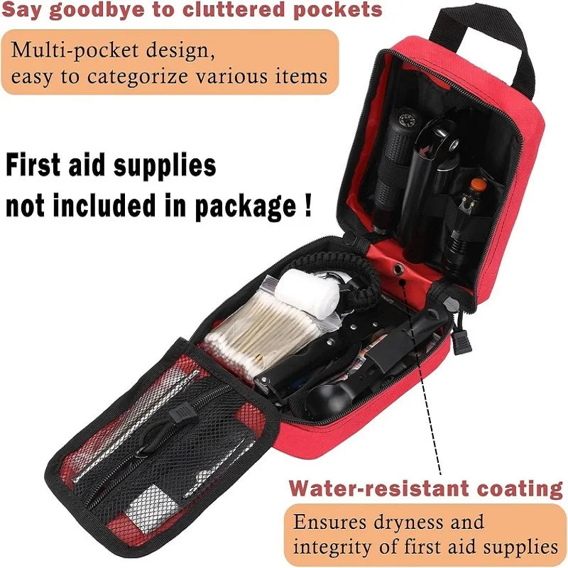 Tactical First Aid Bag Survival Pouch Outdoor Medical Box Large Size SOS Bag/PackageMedical Kit Bag Molle EMT Emergency