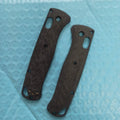 1 Pair Custom Made DIY Full 3K Carbon Fiber Material Knife Handle Scale For Benchmade Bugout 535 Knives Accessories