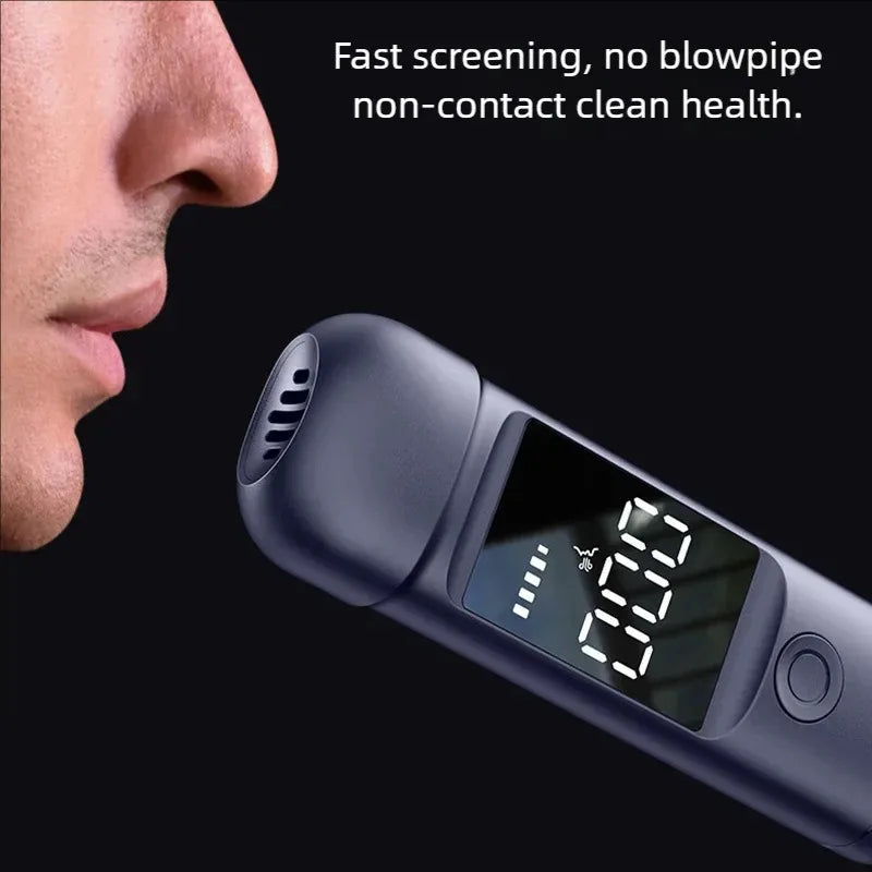 Digital LCD Alcohol Tester Machine Mini Alcohol Tester Breath Analyzer Pocket Alcoholtester Breathalyzer For Drunk Driving