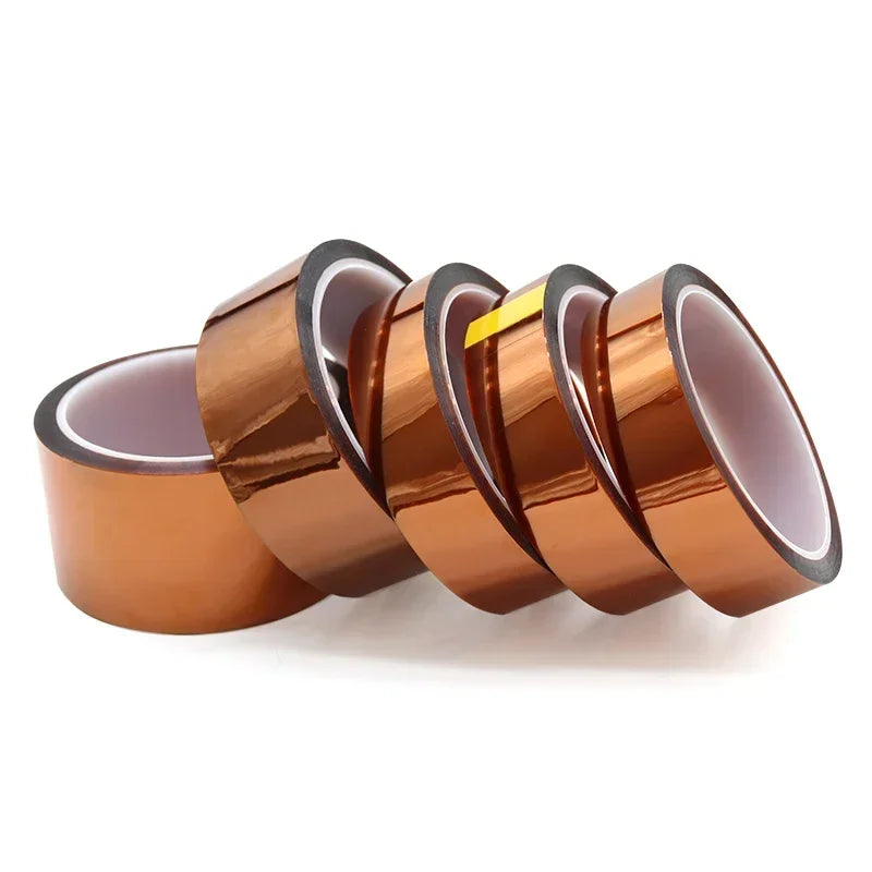 3mm - 50mm 3D Printer Parts High Temperature Resistant Heat BGA каптон Polyimide Insulating Thermal Insulation Adhesive Tape