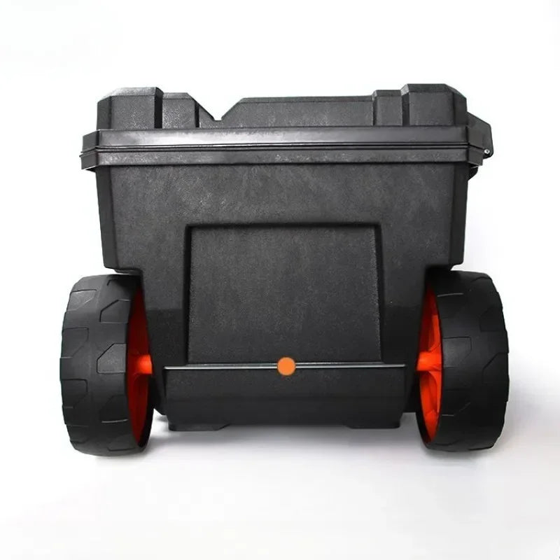 PP Thickened Large Wheeled Tool Case Hardware Tool Industrial Construction Site Professional Tools Packaging Case Large Box
