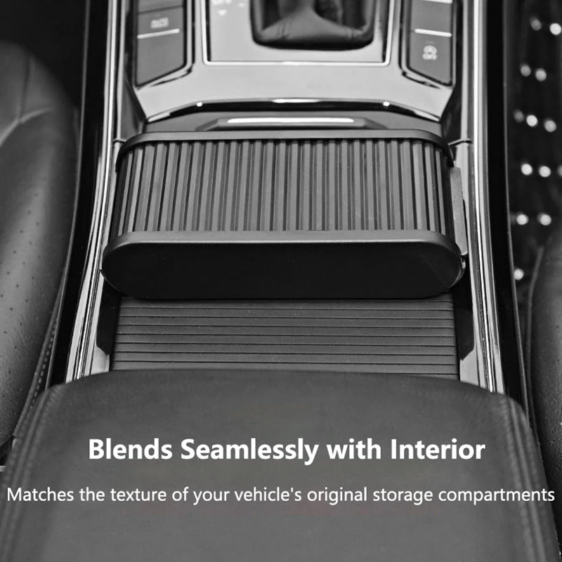 Car Center Console Storage Box, Armrest Organizer Tray for Vehicle,Multifunctional Interior Car Accessories for Sunglasses Phone