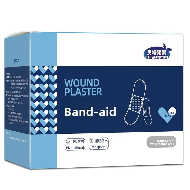 Waterproof Transparent Band-Aid Invisible Breathable Anti-Slip Scar Concealing for Wound Care Shower Swim
