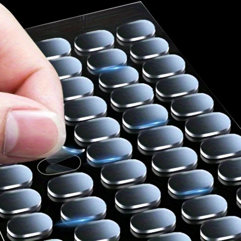 Clear Removable Gel Glue Dots Double Sided Gel Glue Pads  Action Figures Adhesive Mounting Dots Poster Wall Hanging Clear Sticky