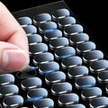 Clear Removable Gel Glue Dots Double Sided Gel Glue Pads  Action Figures Adhesive Mounting Dots Poster Wall Hanging Clear Sticky