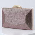 Purple Handbags for Woman Brand Luxury Clutch Evening Wedding Party Crossbody Shoulder Bag and Small Messenger Purse Summer