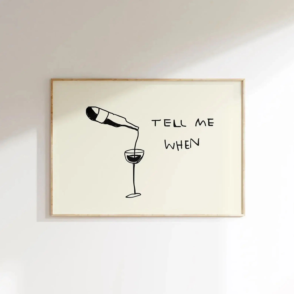 Funny Wine Quote Print: Kitchen Bar Wall Cart Art Digital Horizontal Unframed Wine Cheers Poster Gift Decoration