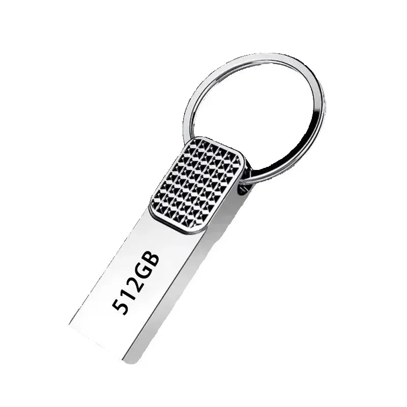 New USB 2.0 Flash Drive Metal High-Speed Pen Drive 1TB 2TB Waterproof Type-C USB Pen Drive For Computer Storage Device