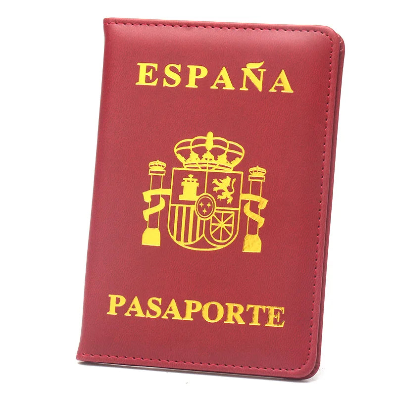 High End Leather Passport Holder Passport Protection Cover Passport Case Plane Ticket Holder Id Card Holder Travel Accessories