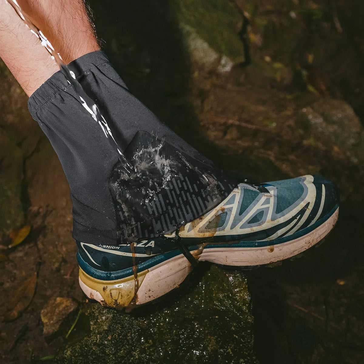 Naturehike Lingpao High Elasticity Hiking Leg Covers Outdoor Trail Running Breathable Waterproof Sports Gaiters CNK2650DS012