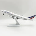 30cm Scale Plane 1/250 B747 Series Model Airplane Toy Resin Diecast Airplanes Building Kit (With Stand) Aviation Toys for Boys