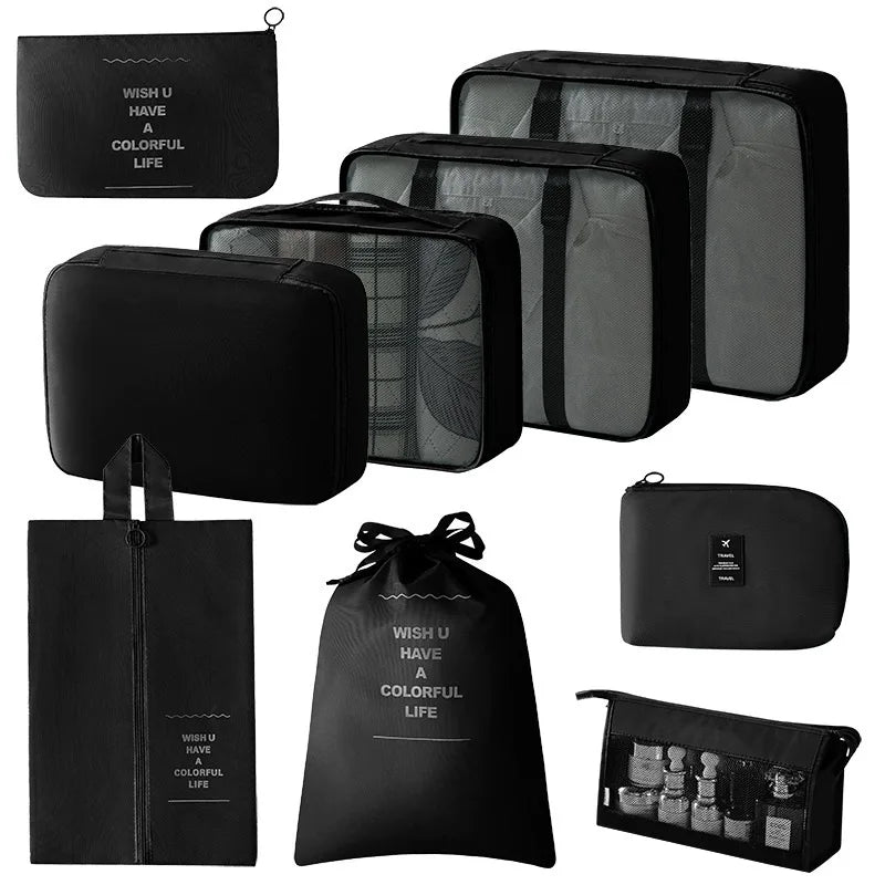 Travel Set Storage Bags Packing Cubes Student Dormitories Clothing Sorting Bags Clothes Digital Toiletries Shoes Organizer bag