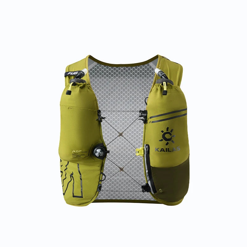 Kailas FUGA AIR 8L And 13L Unisex Travel Marathon Trail Running Hiking Cycling Backpacks  with Dual Soft Water Bottles KA2554005