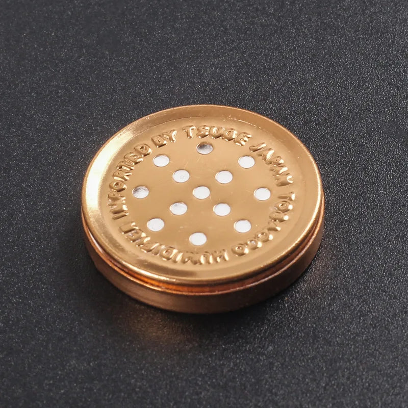 2PCS 28mm Mini Aluminum Alloy Humidification Sheet for Cigar Humidor Tobacco Accessories Tool