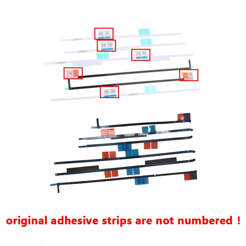 1/5Sets Original New A2115 A1419 Sticker 27'' for iMac 21'' A2116 A1418 Adhesive Strip 24'' A2438 A2439 LCD Display Tape