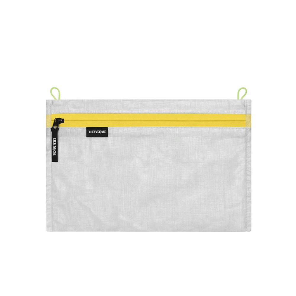 Ultralight DCF Dyneema Storage Pouch Waterproof Zipper Bag Lightweight Camping Hiking Travel Wallet Passport Card Holder Case