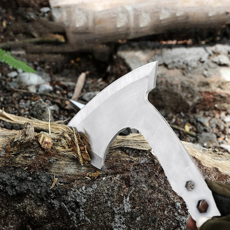 Outdoor Portable EDC Three Piece Camping Axe Multifunctional Camping Firefighting Tactical Emergency Tool