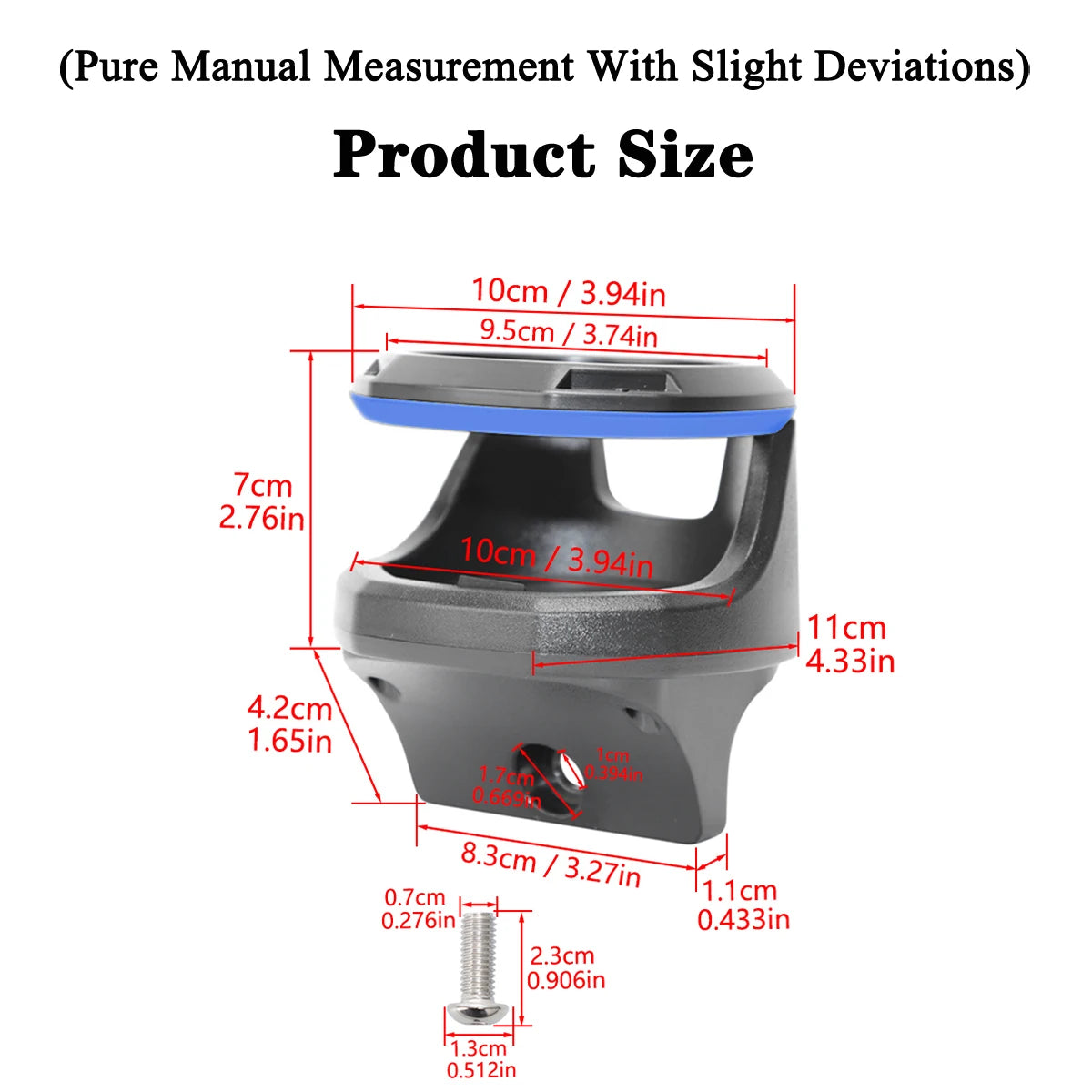 Water Cup Holder Drinks Holder Stand Mount Bracket for Suzuki Jimny 2019 2020 2021 2022 2023 JB74 JB64 Car Interior Accessories