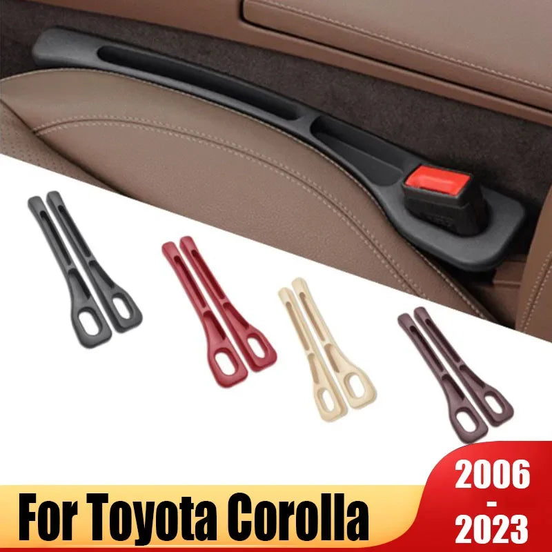 For Toyota Corolla Cross 2006~2024 Car Interior Seat Gap Filling Strip Sundries Leak-Proof Plug Filler Sealing Strip Accessories