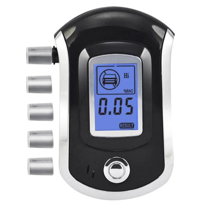 GREENWON Professional Digital Breath Alcohol Tester Breathalyzer AT6000 Alcohol Breath Tester Alcohol Detector
