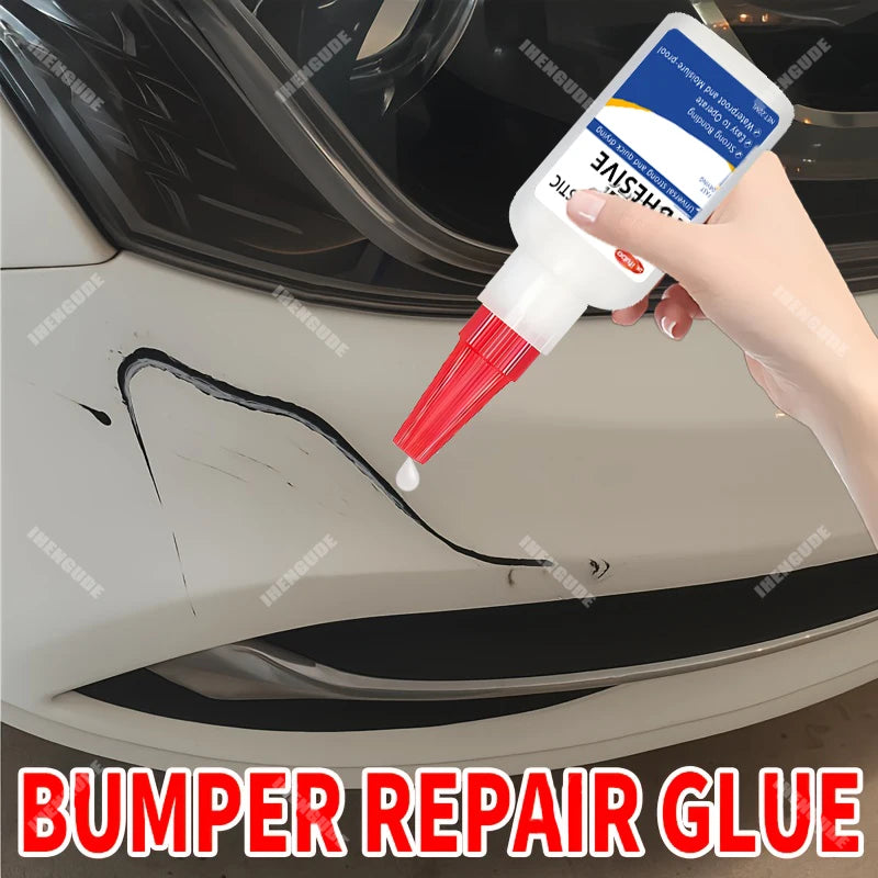 Car Bumper Glue - Special Adhesive for Hard Plastics, Strong Universal Glue for Welding, Repairing Plastic Parts, Rearview Mirror Bases, Damage and Crack Repair, Car Shell Plastic Bonding Agent