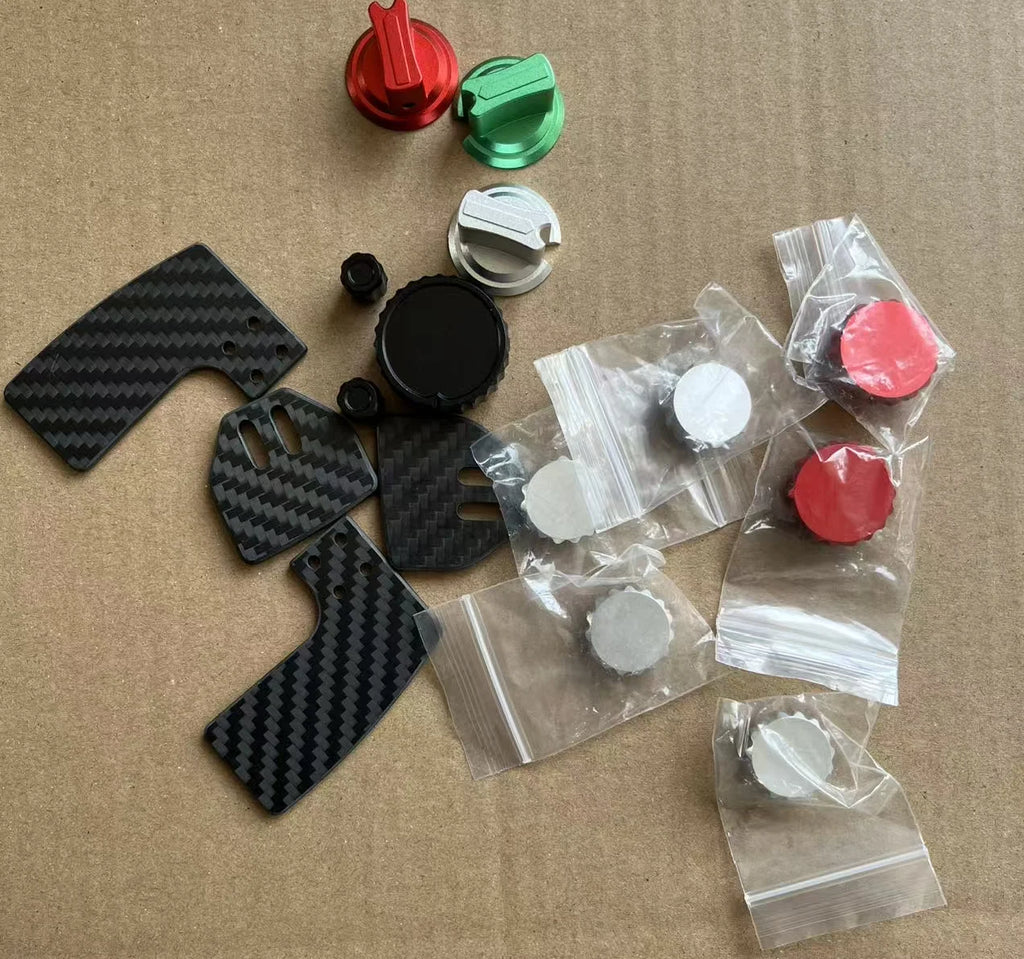 Custom Simracing Aluminum Parts for Steering Wheel
