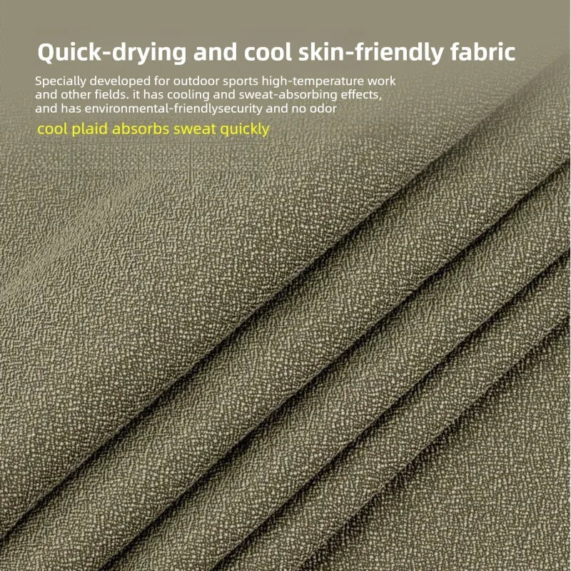 HIKEMAN Outdoor Quick-Dry Towel – Portable Sports Towel for Camping, Gym & Fitness | Sweat-Absorbing & Ice-Cooling Fabric