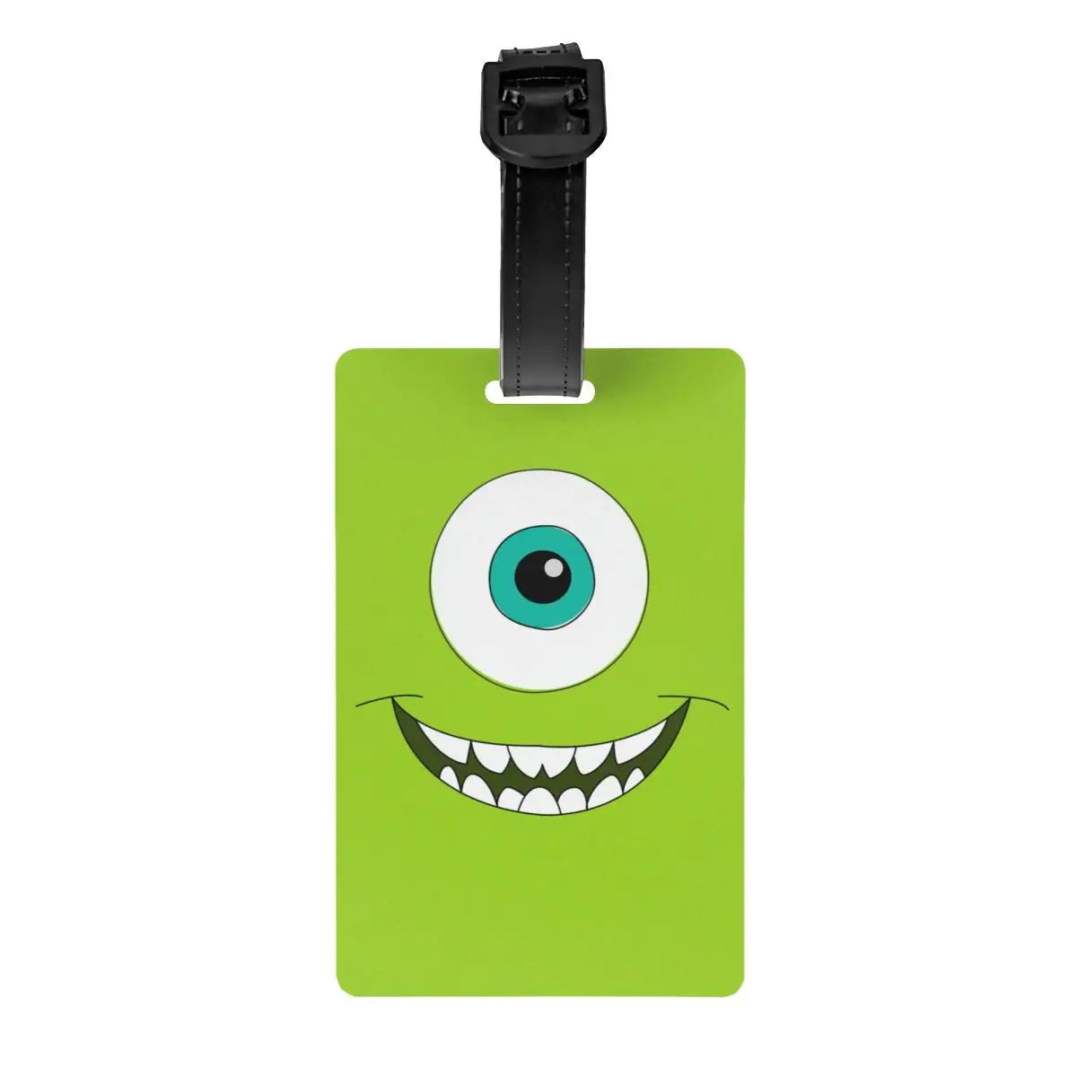 Custom M-Monsters Anime University Luggage Tag Travel Bag Suitcase Privacy Cover ID Label