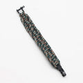 Paracord Bracelet Zinc Alloy Emergency Seven-Core Survival Camping Outdoor U-Shaped Adjustable Buckle Handmade Woven Bracelet