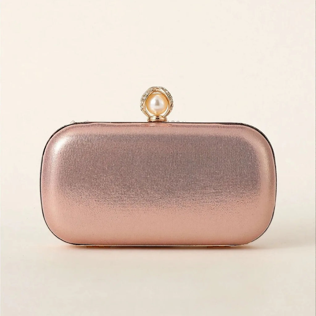 New embroidered dinner bag light luxury fashion handbag handmade beaded banquet bag women's small fragrance can be replaced
