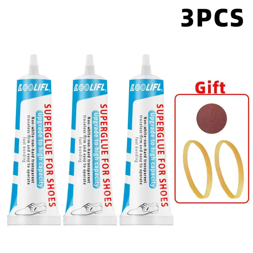 Loolifl, 60ml Strong Universal Shoe Glue Professional Repair Sports Shoes/Boots/Leather Cracks, Safe and Stable