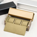 Aluminum Watch Case Three Watches Position Storage Box Jewelry Box