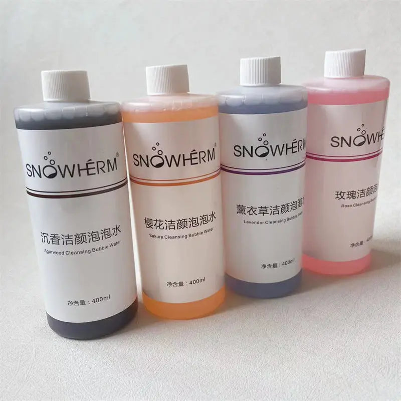 400ml Magic Oxygen Cleansing Water for Bubble Machine &Beauty Instrument Deep Cleaning Mite Removal Whitening Rejuvenating Skin