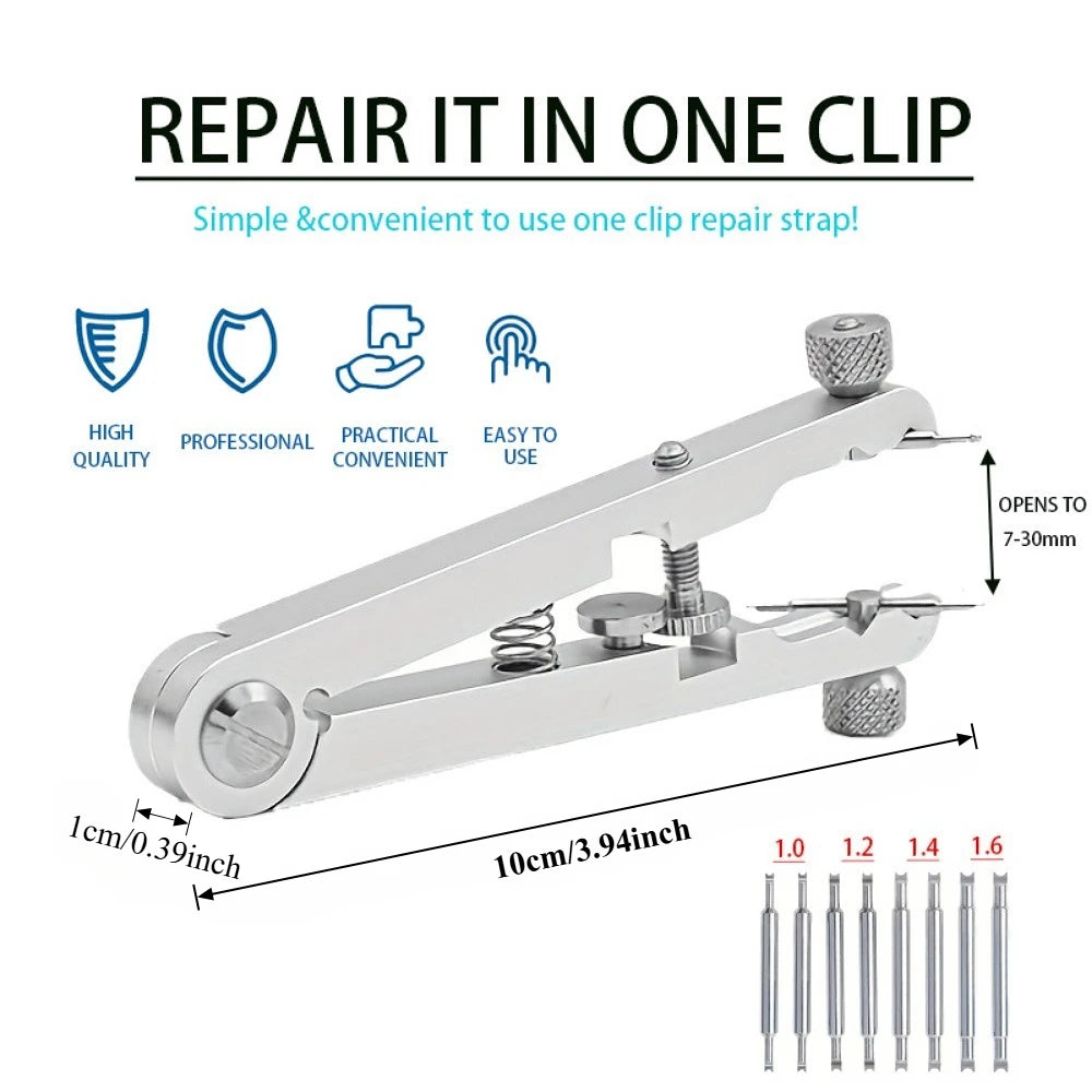 1/3/5 PCS Watch Band Repair Tool Aluminum Alloy Removal Pliers V Shaped Spring Bar for Strap Adjustment