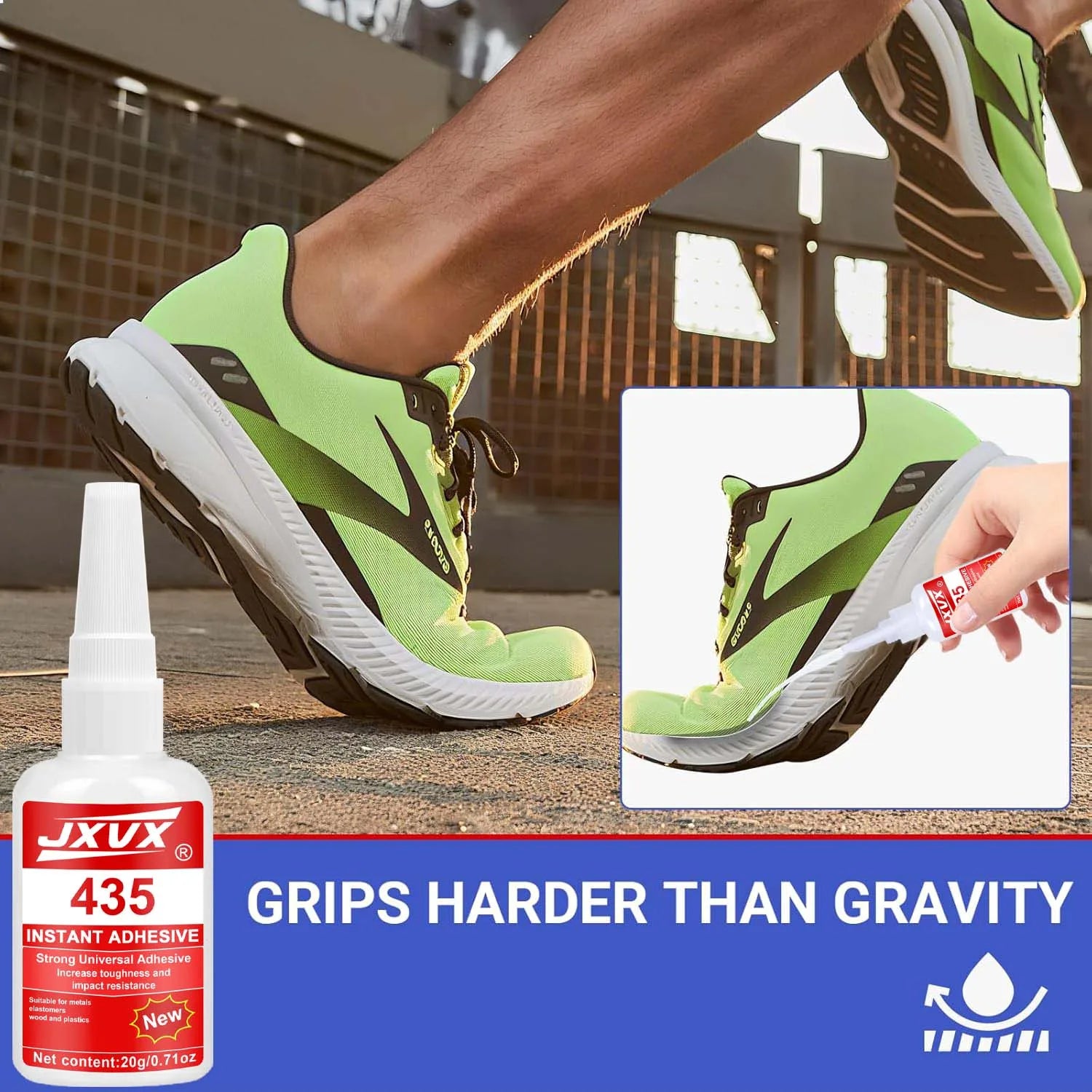 435 Ceramic Glue, Clear Super Ceramic Glue Repair Kit for Pottery and Porcelain, Food Safe Adhesive for Mug, Waterproof and Heat Resistant, Strong Bonding, Long Lasting, Quick Drying, Easy to Use.