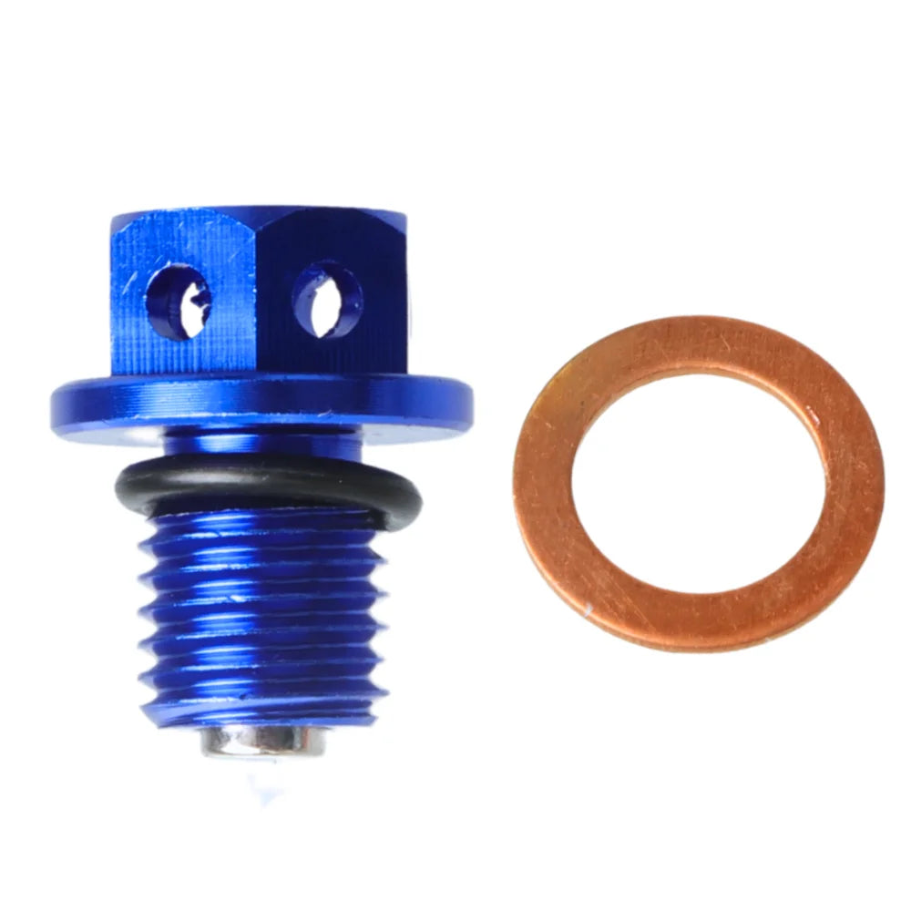 M12x1.5 Magnetic Oil Drain Bolt Plug For Lifan YX Zongshen Loncin Pit Dirt Bike 50cc 90cc 110 125cc 140cc 150cc 160cc Motorcycle