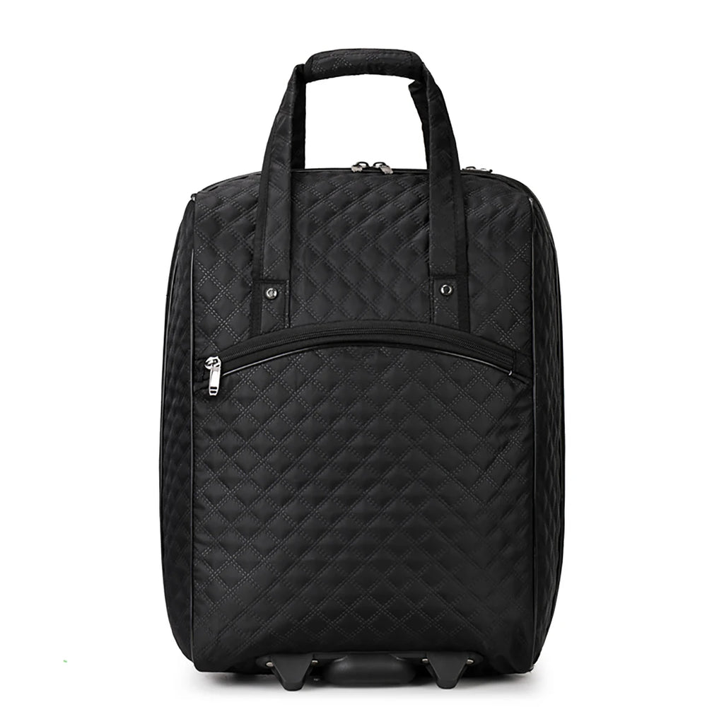 2026 New Model Oxford Cloth Luggage Bag with Large Capacity, 20inch Small Travel Trolley Suitcase Handbag