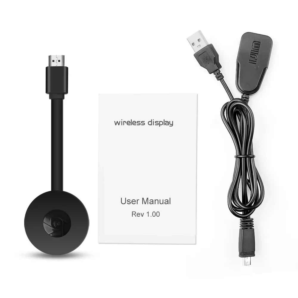 1080P TV Stick For Display Screen Adapter HDMI-compatible Dongle Receiver for Android IOS TV Box for WIFI Live Screen Projector