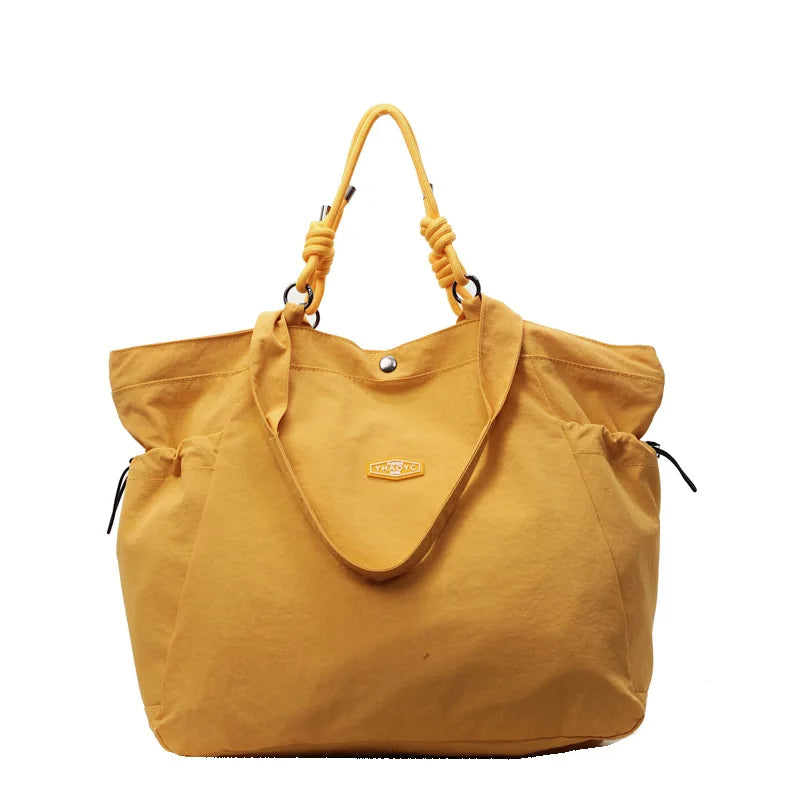 vacation spring outing, waterproof large-capacity shoulder bags, commuting to work, versatile accommodation luggage bags