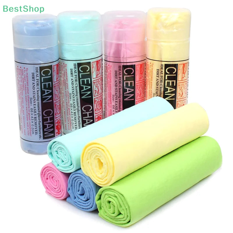 Super Absorbent Towel Magical Auto Care Suede Chamois Towels Car Cleaning Towel Wash Cloth Car Wash Brush Cleaning