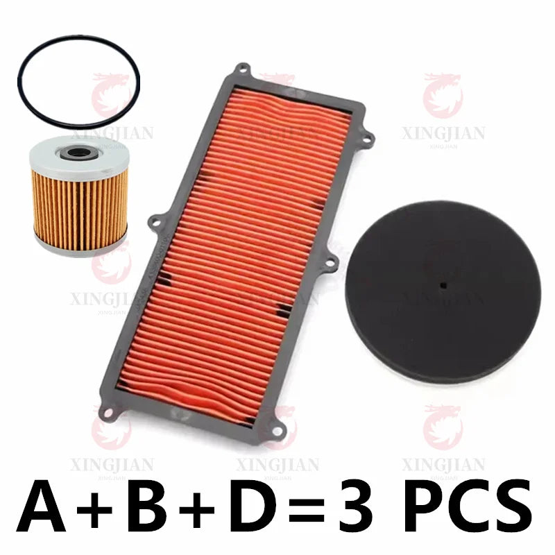 Motorcycle Air Filter For ZONTES ZT350T ZT350E ZT350D 350T 350E 350D Drive Element Oil Filter Intake Cleaner Replacement parts
