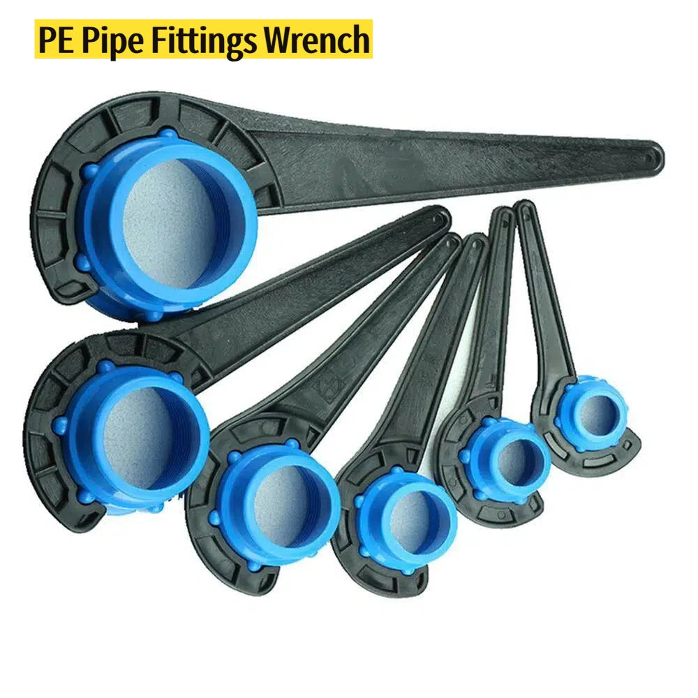 20/25/32/40/50mm PE Pipe Fast Connecting Fittings Wrench PVC Tube Valve Lock Nut Special Wrench Irrigation Tubing Repair Tool