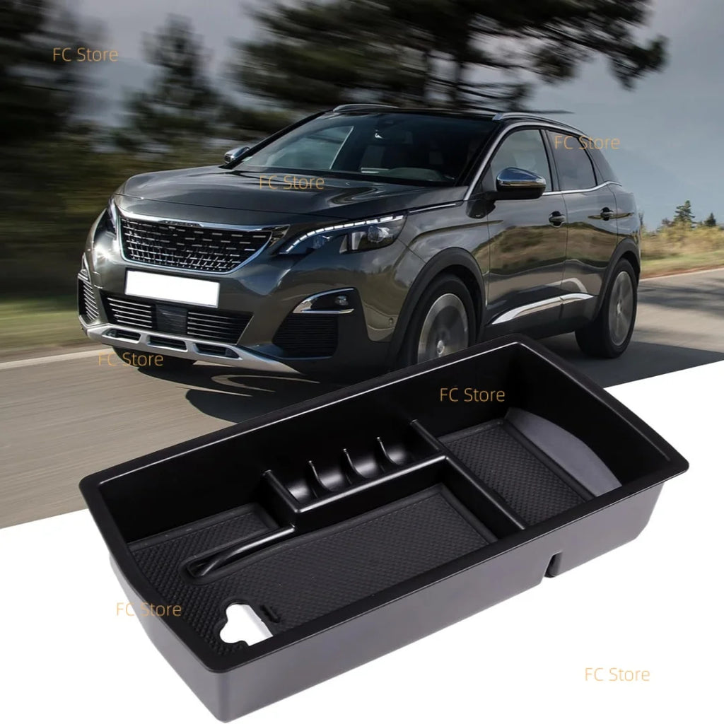 For Peugeot 3008 5008 GT 2016-2023 For DS7 Crossback 2016-2024 For Citroen C5 Aircross 2018-2024 Car Central Armrest Storage Box