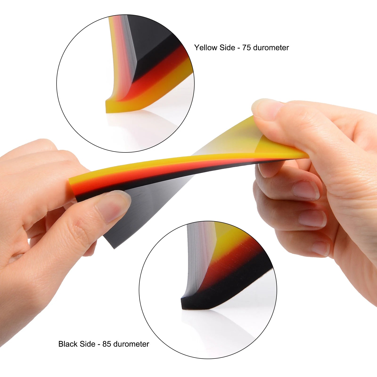 EHDIS Vinyl Wrap PPF Squeegee Tools Car Window Tint Decal Installation Glass Cleaning Scraper Handheld Wiper Different Softness