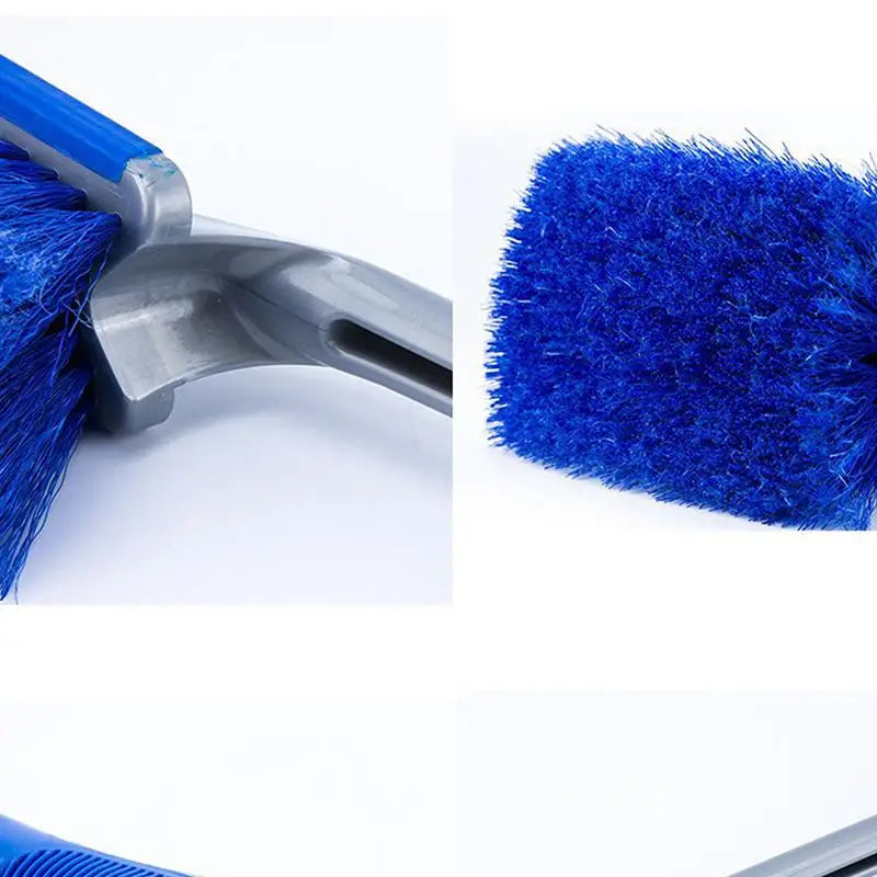 Car Tire Cleaning Brush Kit  Set Soft Bristles Detailing Wheel Hub Brushes for Car Wash Professional Deep Cleaning Jobs