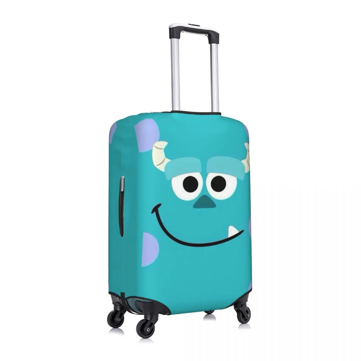 Custom M-Monsters Anime University Luggage Cover Cute Suitcase Protector Covers Suit For 18-32 inch