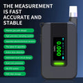 Electrochemical Alcohol Tester Blowing Drunk Driving Alcohol Tester Non-Touching Blowing Breathalyzers for Outdoors Expressway