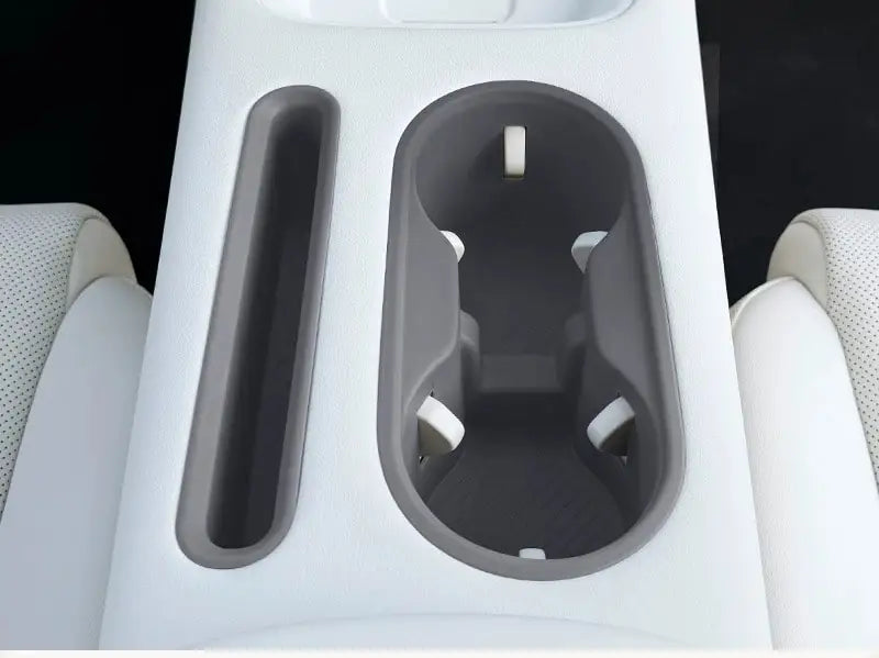 Car Center Console Storage Box Silicone Cup Holder TPE Mobile Phone Slot for Ora 5 2026 Model Interior Protection Accessories